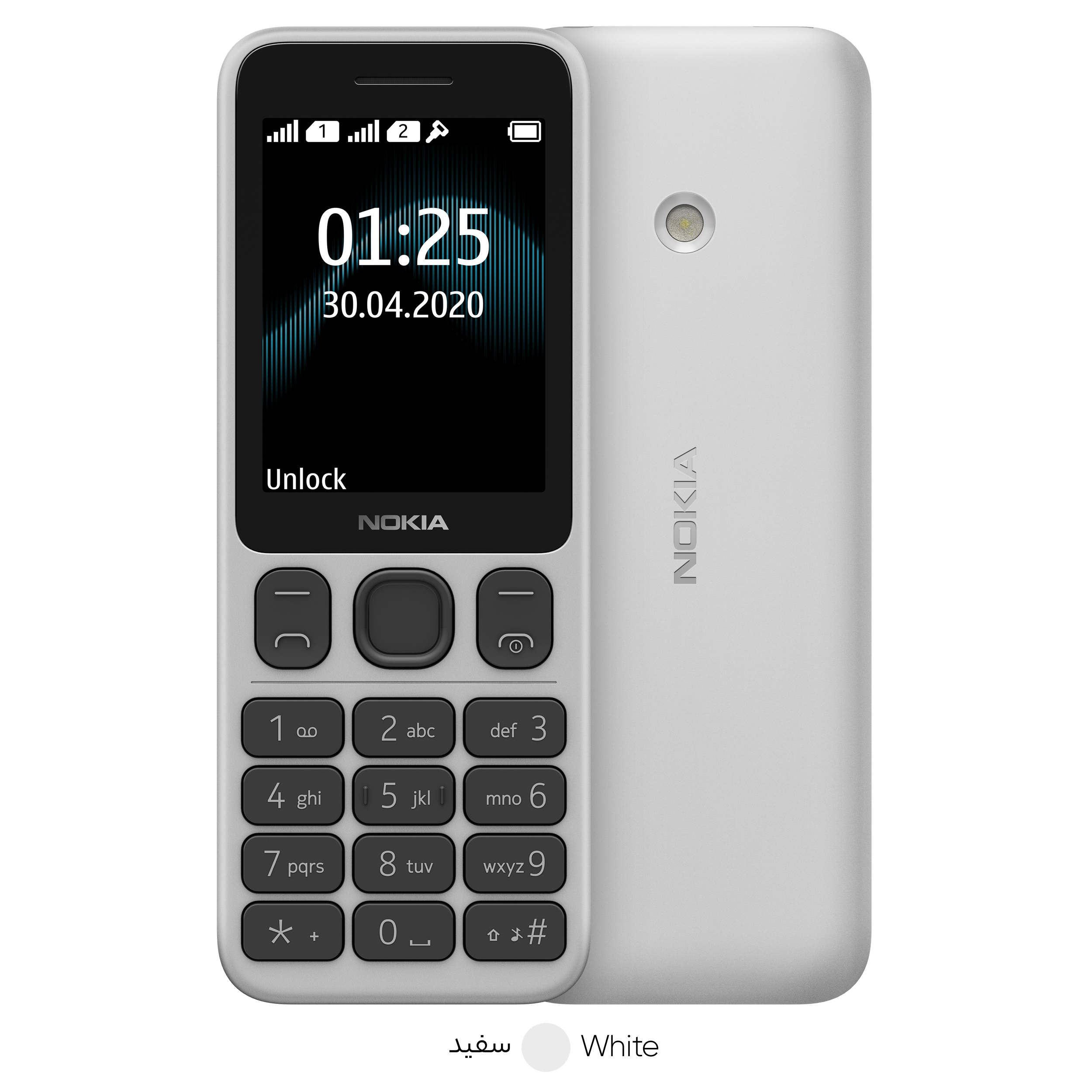 مشخصات، قیمت و خرید گوشی موبایل نوکیا مدل 125 TA 1253 DS FA دو ...
